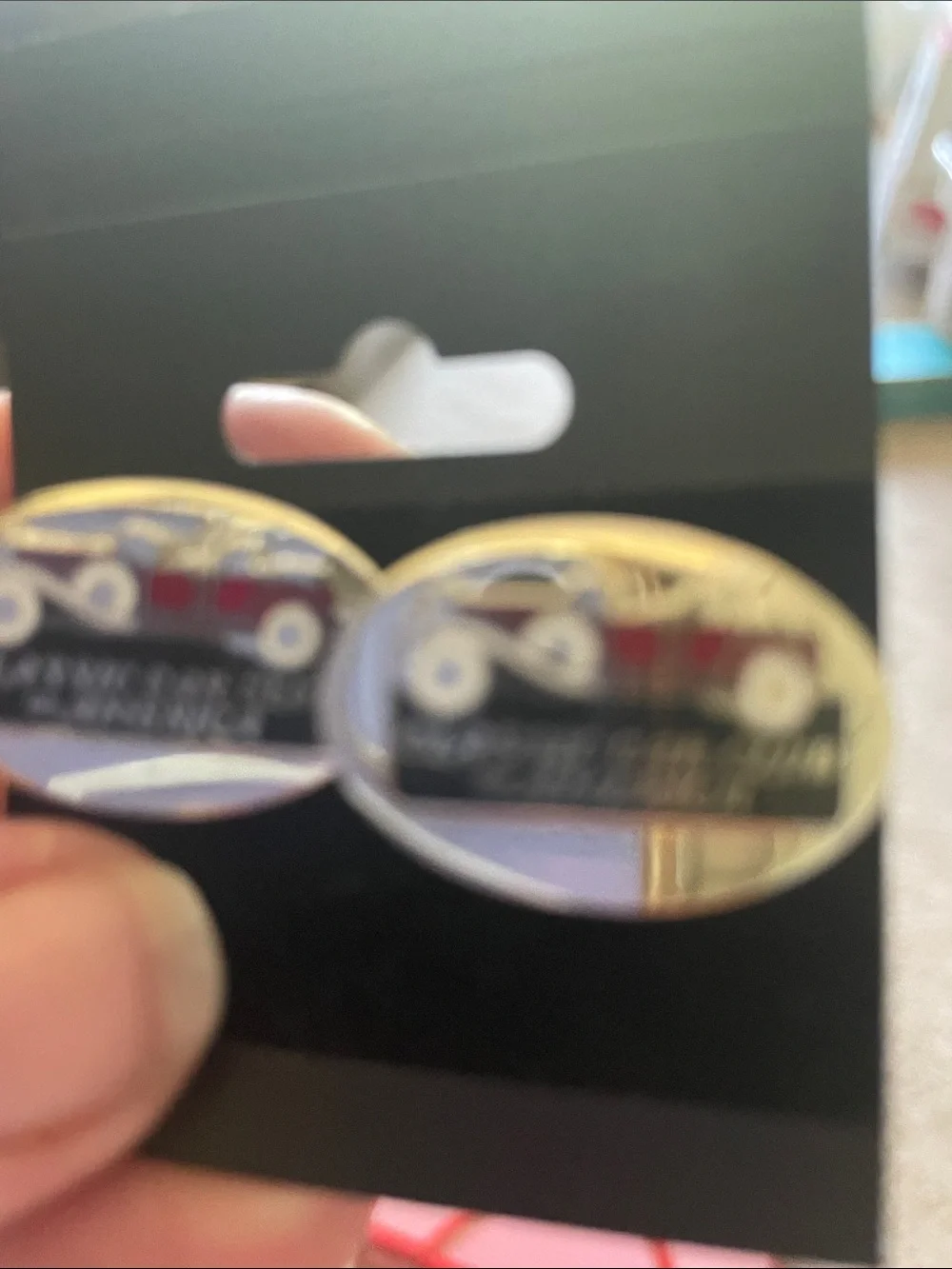Vintage classic car club of America cufflinks nwt